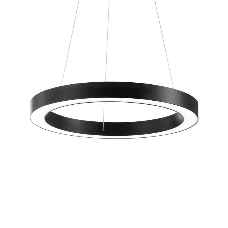 Suspension Oracle noire, Ø 70 cm