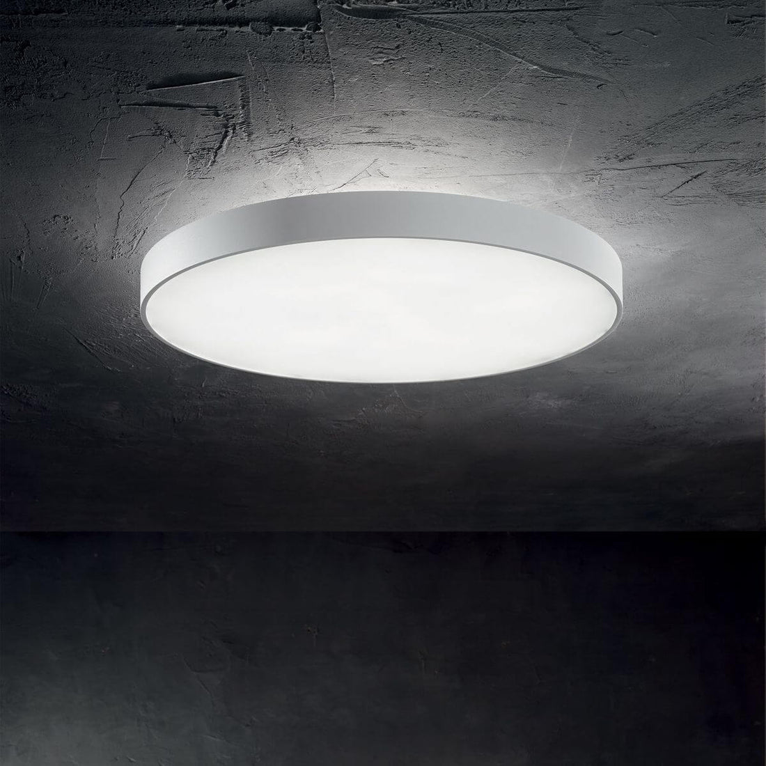 Plafonnier Halo blanc, Ø 60 cm