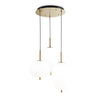Suspension Umile blanche, verre