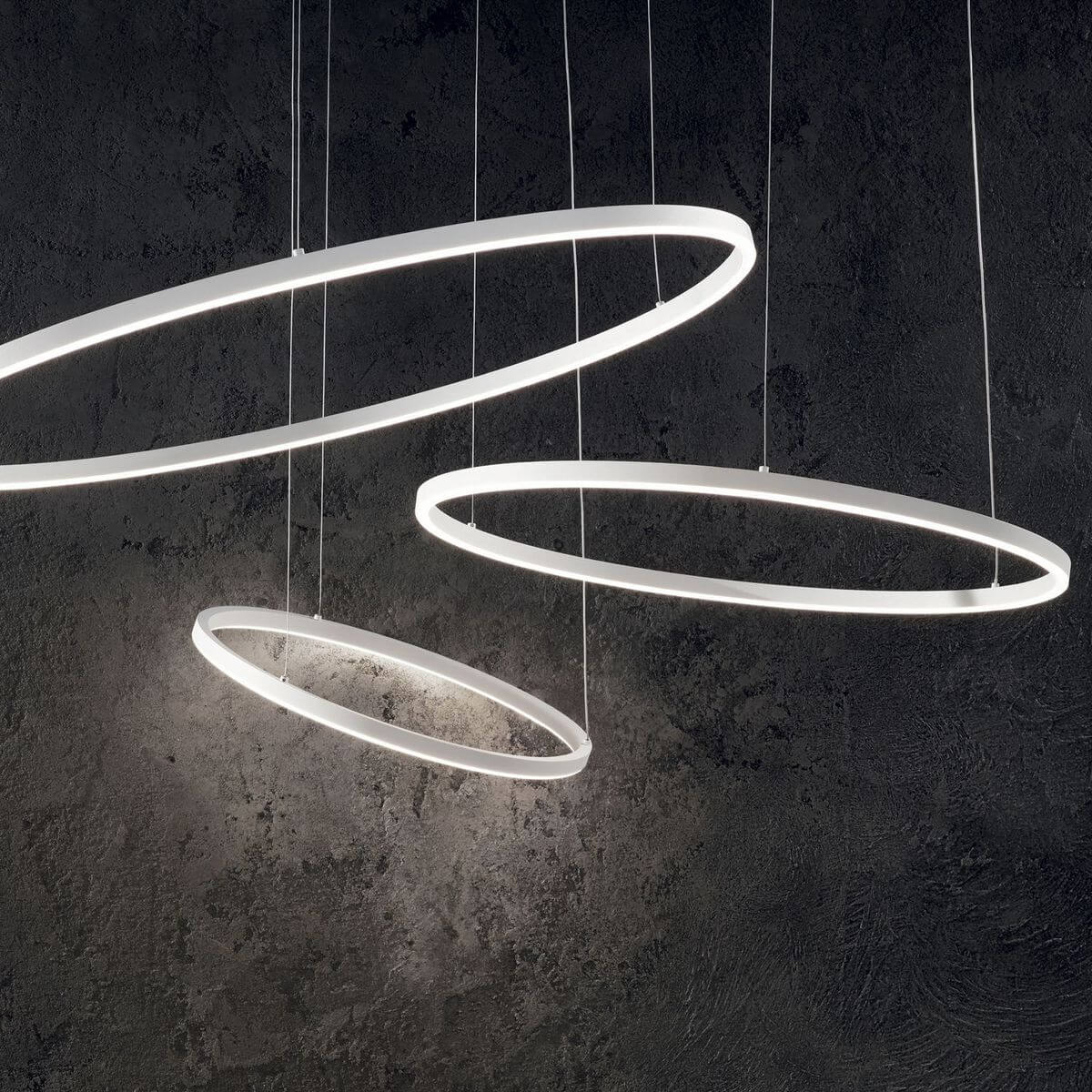 Suspension Oracle Slim blanche, Ø 50 cm (229461)