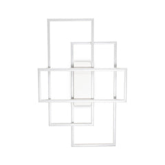 Plafonnier Frame blanc, L 62,5 cm