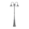 Lampadaire extérieur Cima 2 lumières anthracite