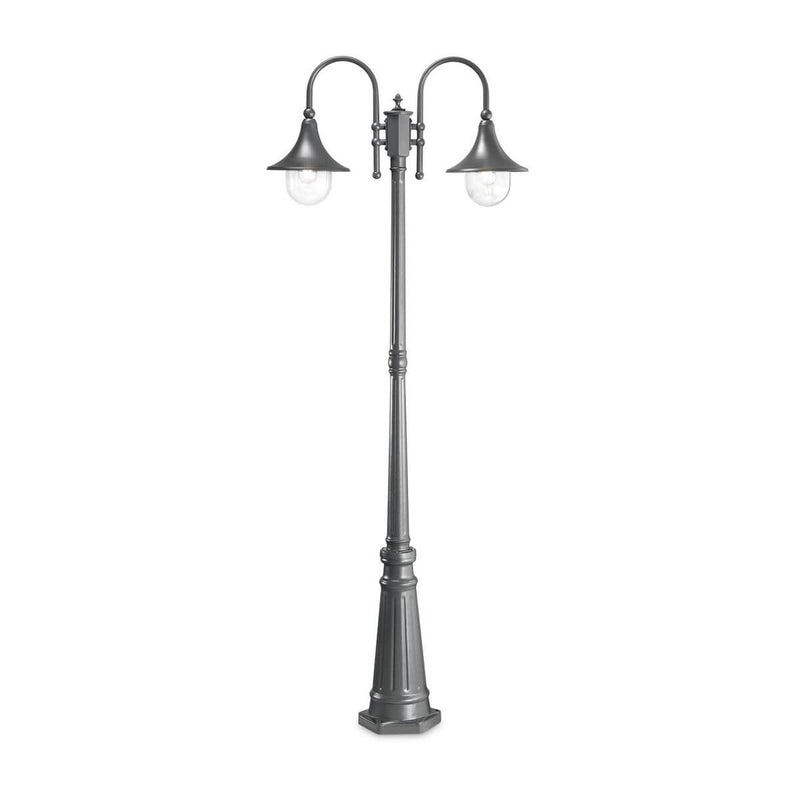 Lampadaire extérieur Cima 2 lumières anthracite