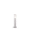 Lampadaire extérieur Tronco blanc, H 15,8 cm