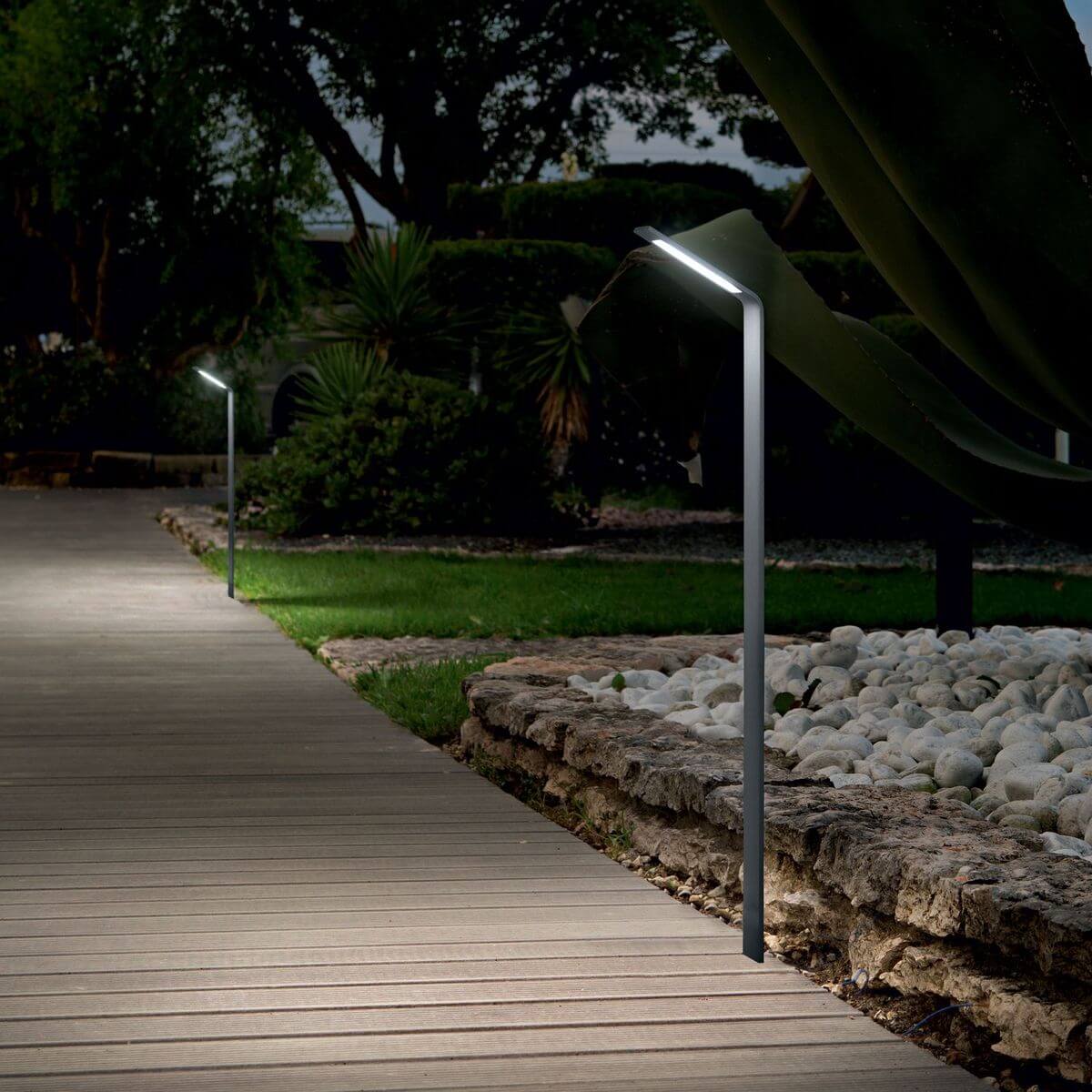 Lampadaire extérieur Agos anthracite (254319)