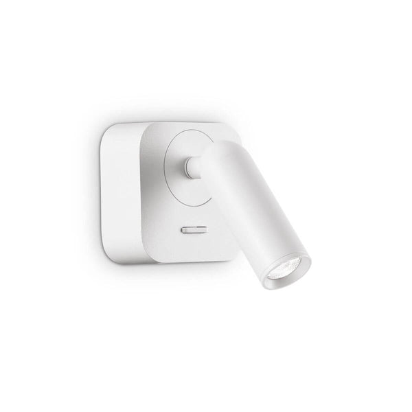 Applique murale Bean blanche, verre (260648)