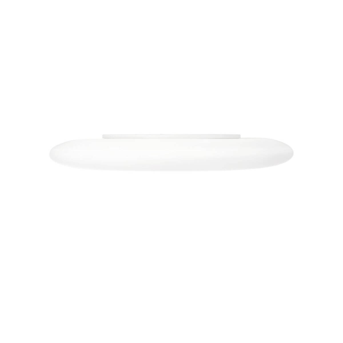 Plafonnier Level blanc, verre, Ø 58,5 cm
