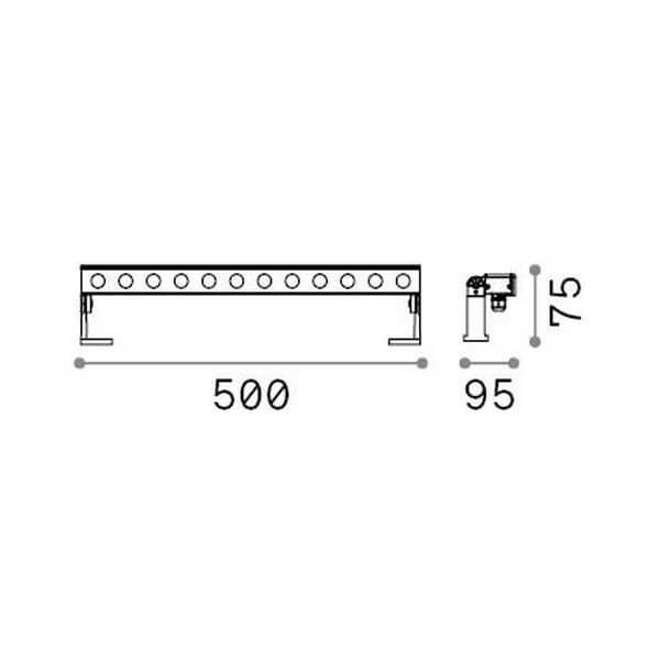 Luminaire extérieur Thor anthracite