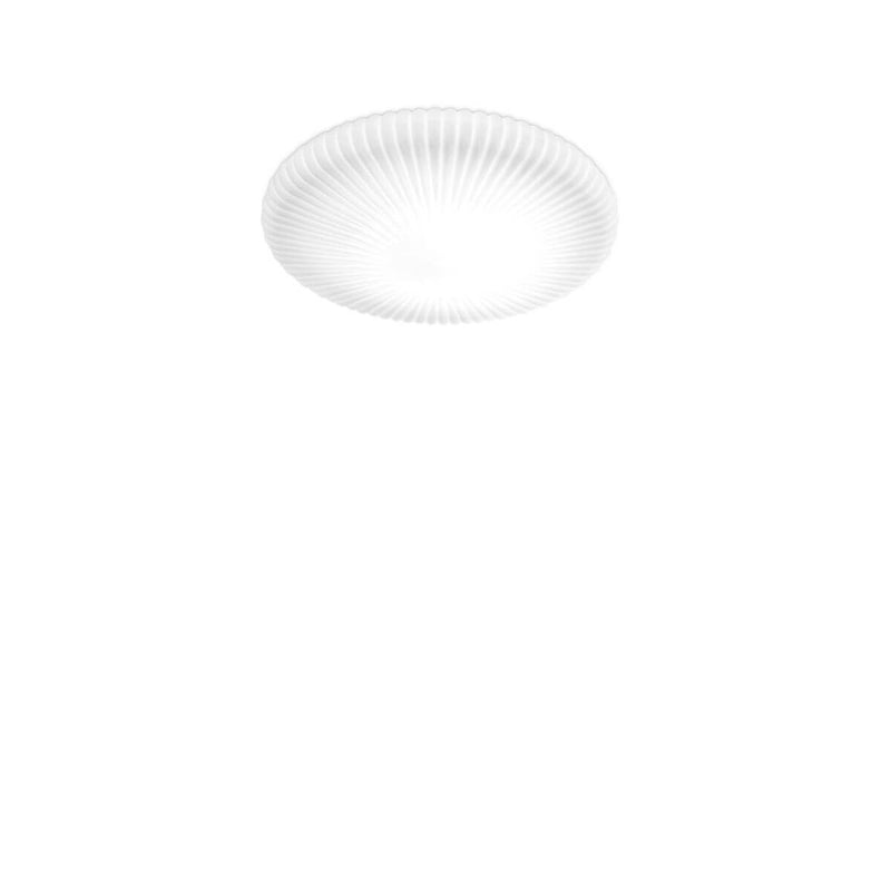 Plafonnier Atrium blanc, verre, Ø 45 cm