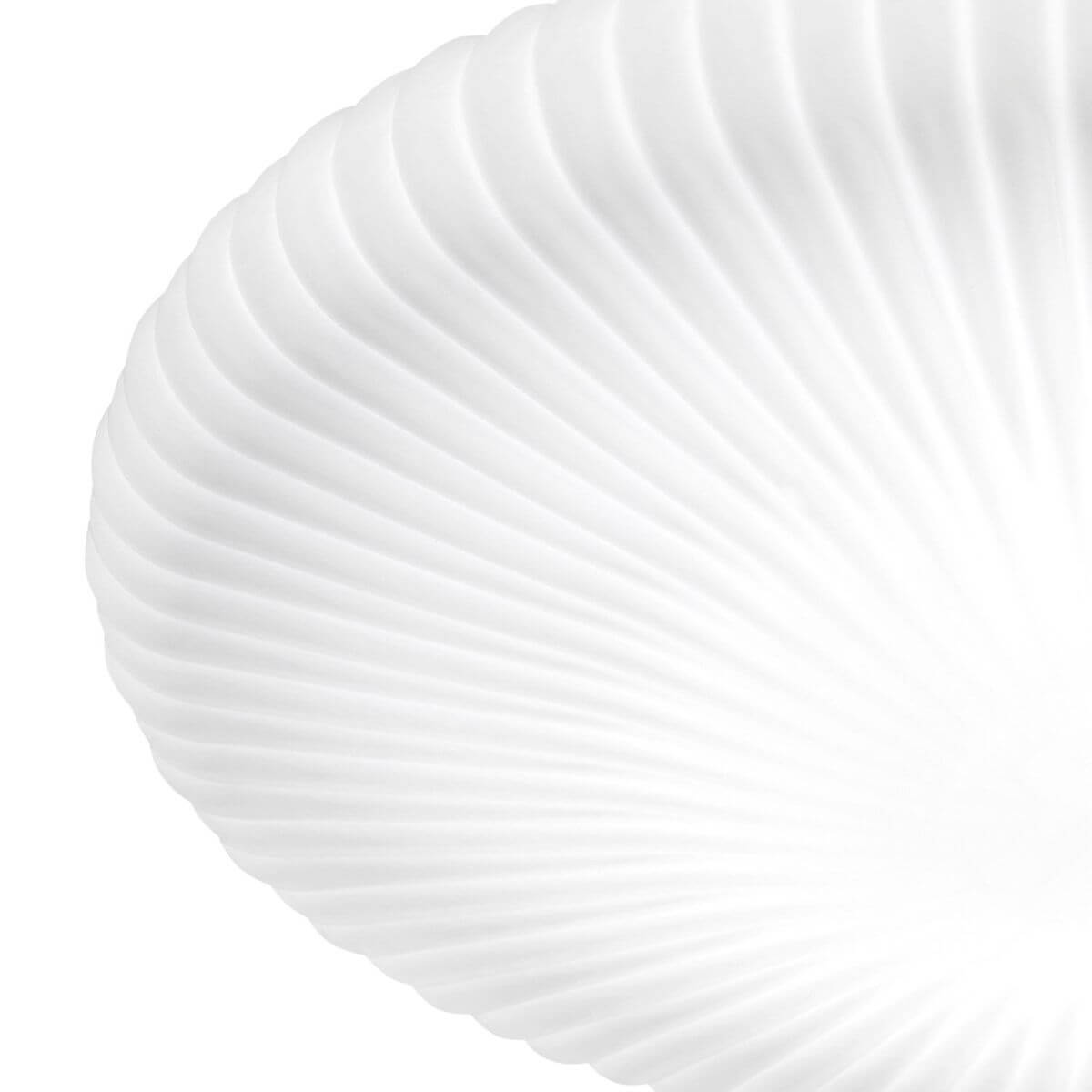 Plafonnier Atrium blanc, verre, Ø 45 cm