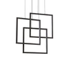 Suspension Frame noire, L 72,8 cm