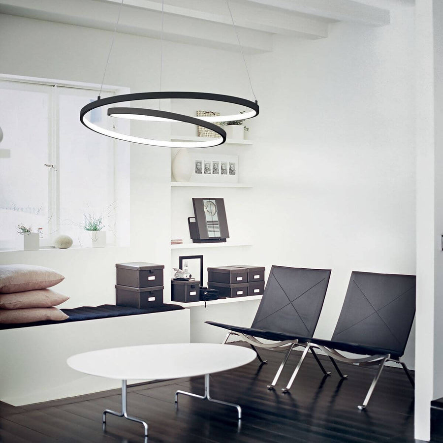 Suspension OZ noire, Ø 80 cm (269450)