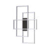 Plafonnier Frame noir, L 62,5 cm