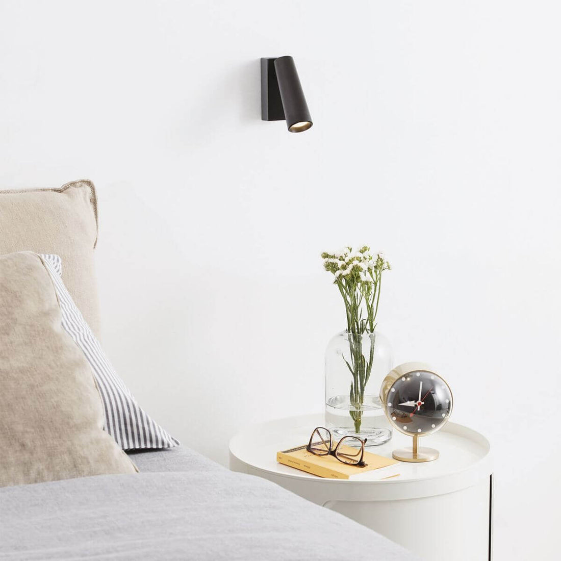 Applique murale Pipe noire