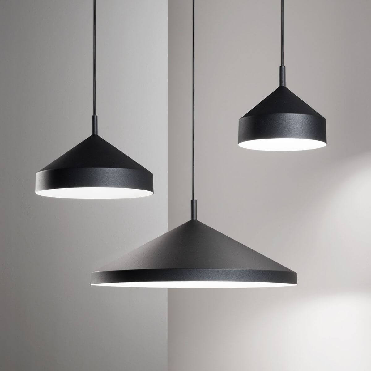 Suspension Yurta noire, Ø 50 cm