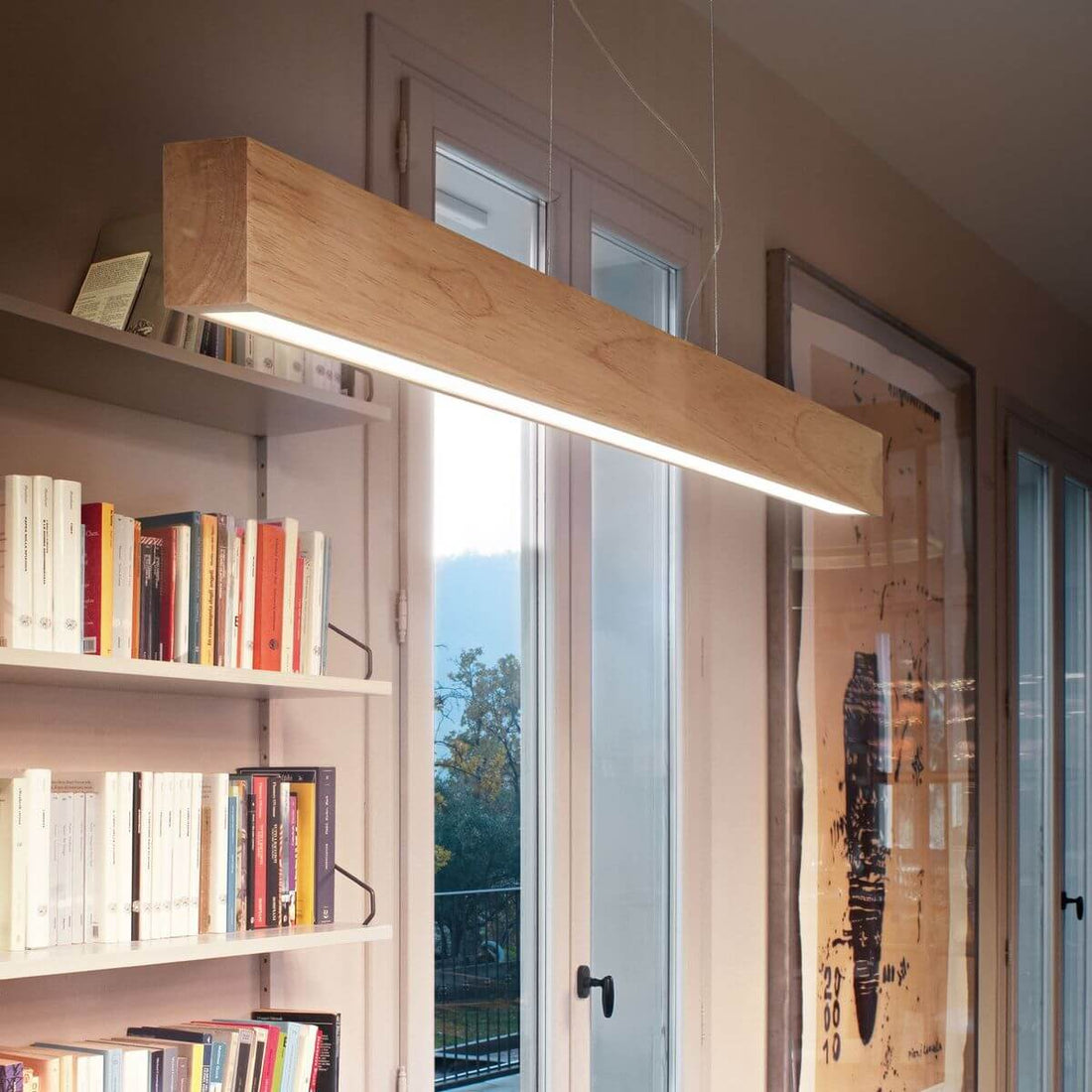 Suspension Craft bois, verre