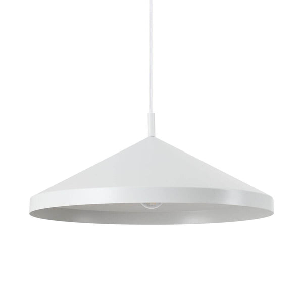 Suspension Yurta blanche, Ø 50 cm