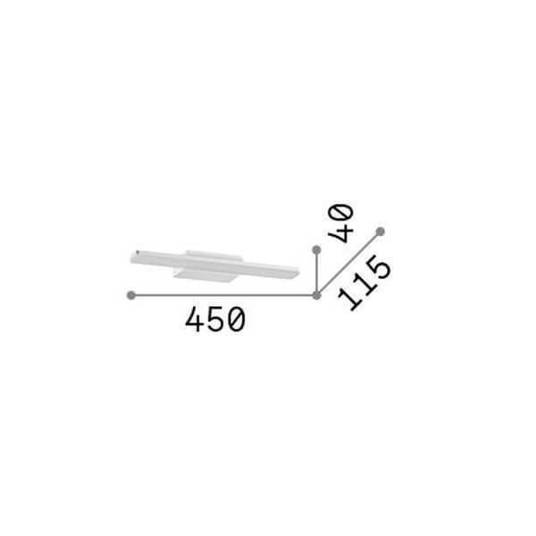 Applique murale Make-up blanche (287652)