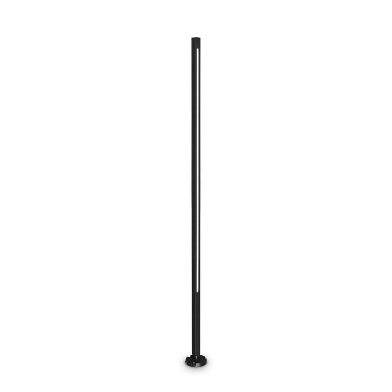 Lampadaire extérieur Jedi noir, verre (293202)