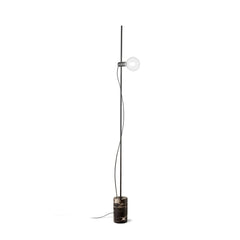 Lampadaire EVA noir, marbre