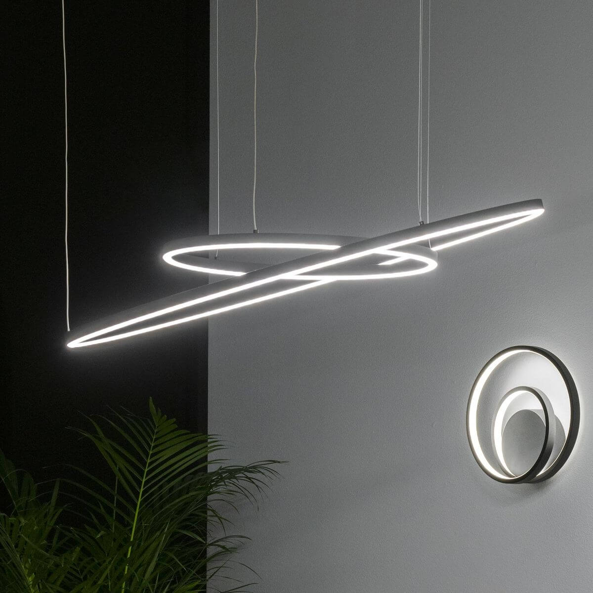 Suspension Oracle Slim noire, Ø 90 cm (304427)