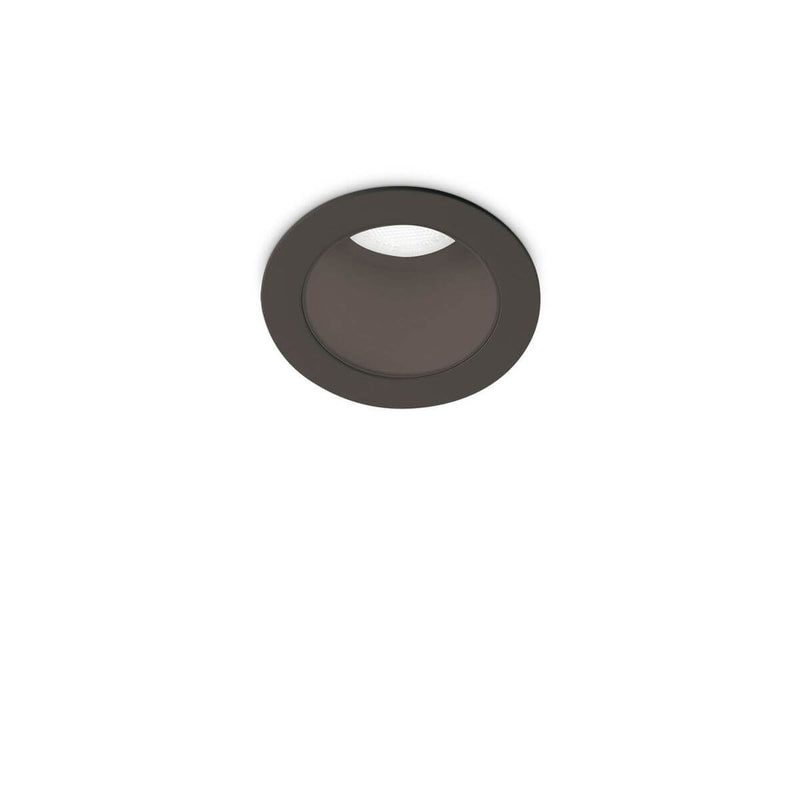 Spot encastrable Quark noir, Ø 2,8 cm