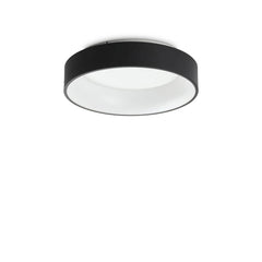 Plafonnier Ziggy noir, Ø 45 cm