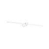 Applique murale Filo blanche, L 75 cm