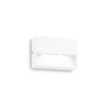 Applique extérieure Dedra blanche, L 6,6 cm