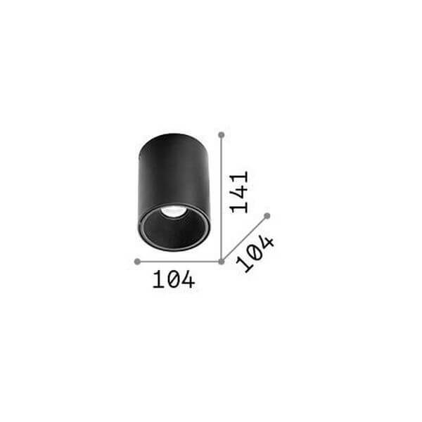 Plafonnier LED | Nitro Ø 10,4 cm