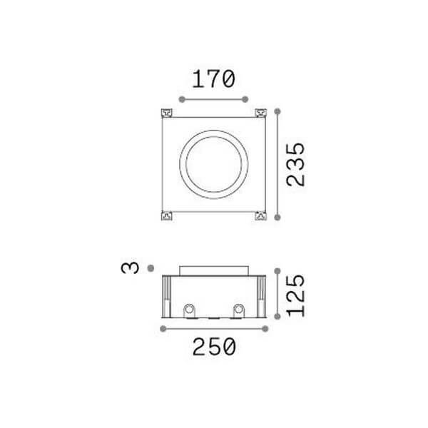 Luminaire extérieur Taurus, L 23,5 cm (325699)