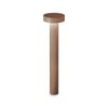 Lampadaire extérieur Tesla 4 lumières marron (326924)