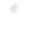 Plafonnier Cotton blanc, verre, Ø 40 cm