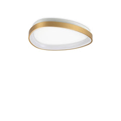 Plafonnier Gemini laiton, Ø 42,5 cm