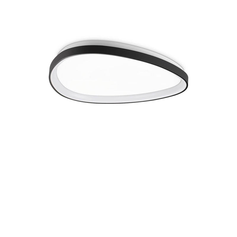 Plafonnier Gemini noir, Ø 61 cm (328058)