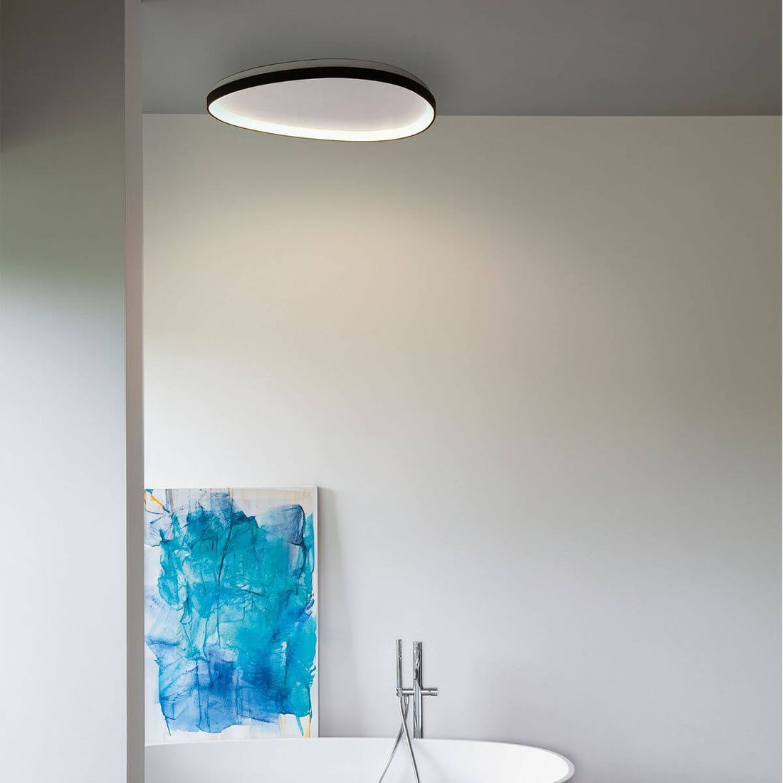 Plafonnier Gemini noir, Ø 81 cm (328089)