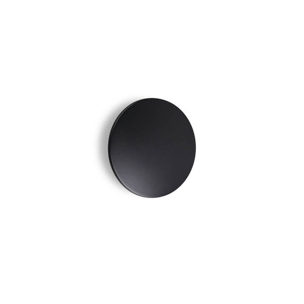 Applique extérieure Punto noire, Ø 24 cm