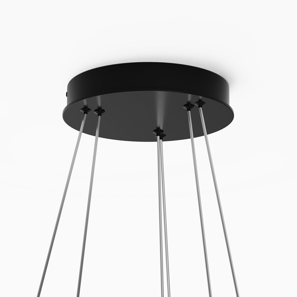 Rim Suspension luminaire noir