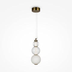 Collar Suspension luminaire doré