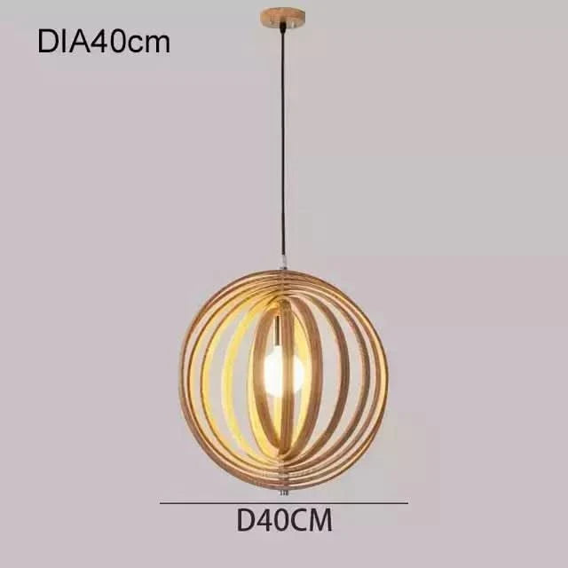 Lampe suspension bois design | Bayo