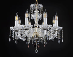 Lustre en cristal taille EL204801MAT