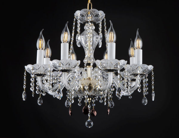 Lustre en cristal taille EL204801MAT