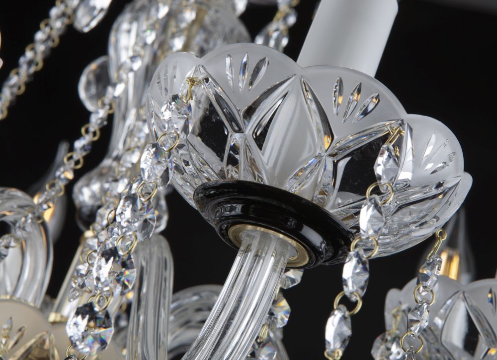 Lustre en cristal taille EL204801MAT