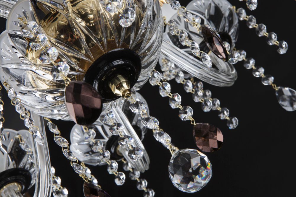 Lustre en cristal taille EL204801MAT