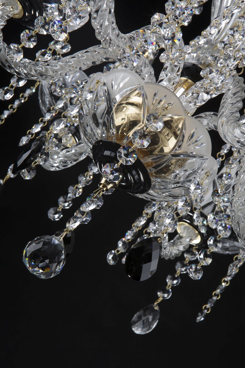 Lustre en cristal taille EL204601MAT