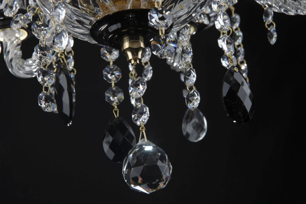 Lustre en cristal taille EL204601MAT