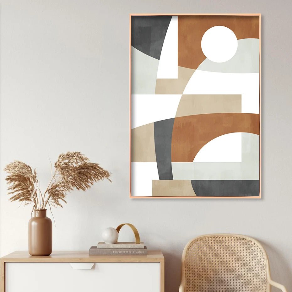 Imprimé Toile Moderne Abstrait | Niala - Designix Posters 40x60 cm