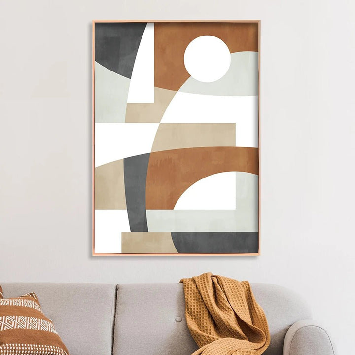 Imprimé Toile Moderne Abstrait | Niala - Designix Posters 40x60 cm