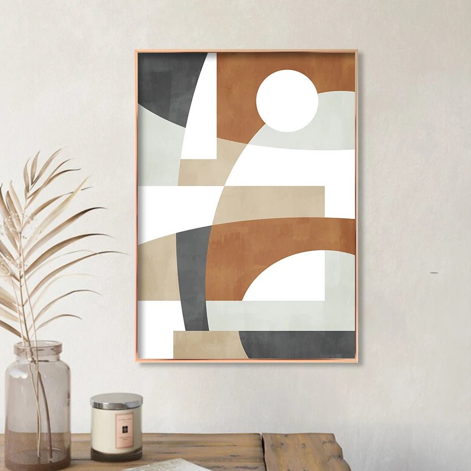Imprimé Toile Moderne Abstrait | Niala - Designix Posters 40x60 cm