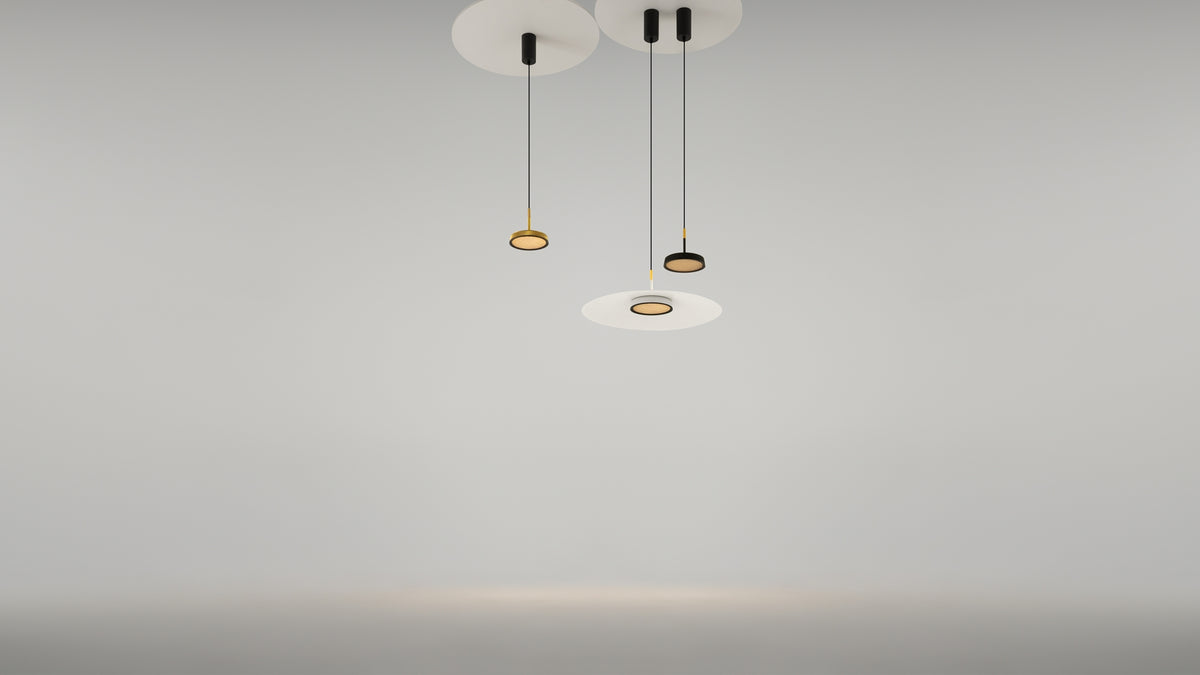 El Suspension luminaire noir